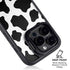 Cow Print iPhone 15 Pro Kickstand Case